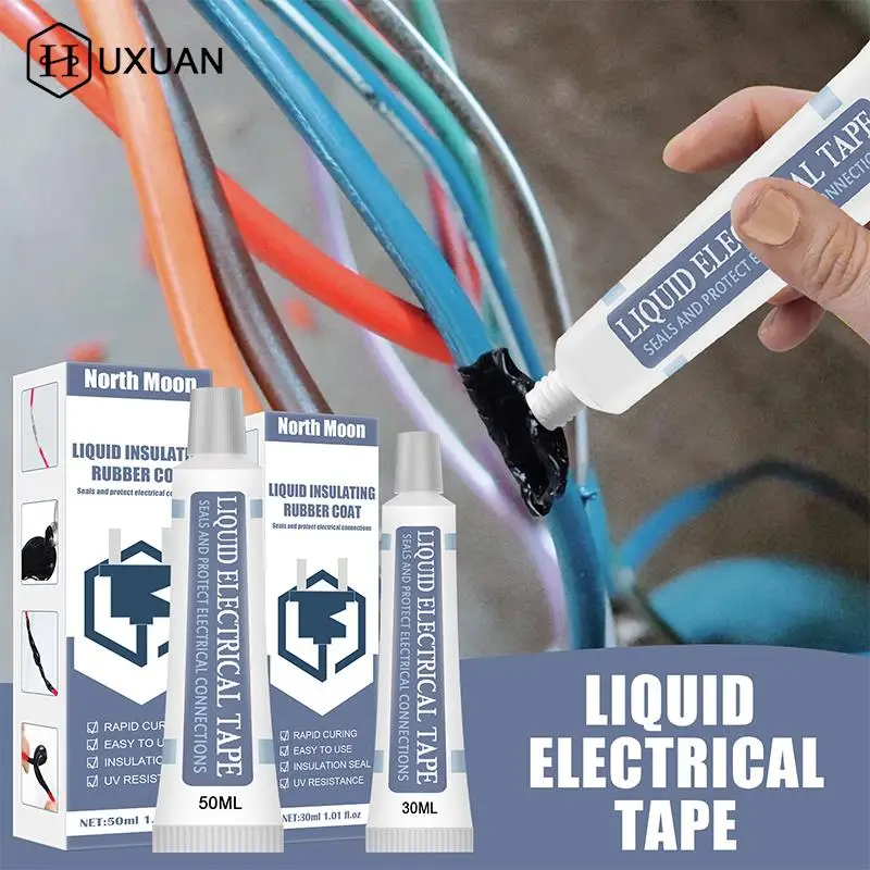 

Жидкая фотоводонепроницаемая Защитная трубчатая паста 30/50 мл, быстросохнущие изоляционные герметизирующие клеевые уплотнители