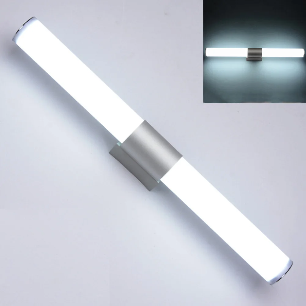 

12/16/22 W Acrylic Modern Soft Toilet Led Light Cabinet Wall Bathroom Warm White Metal Base Fixture