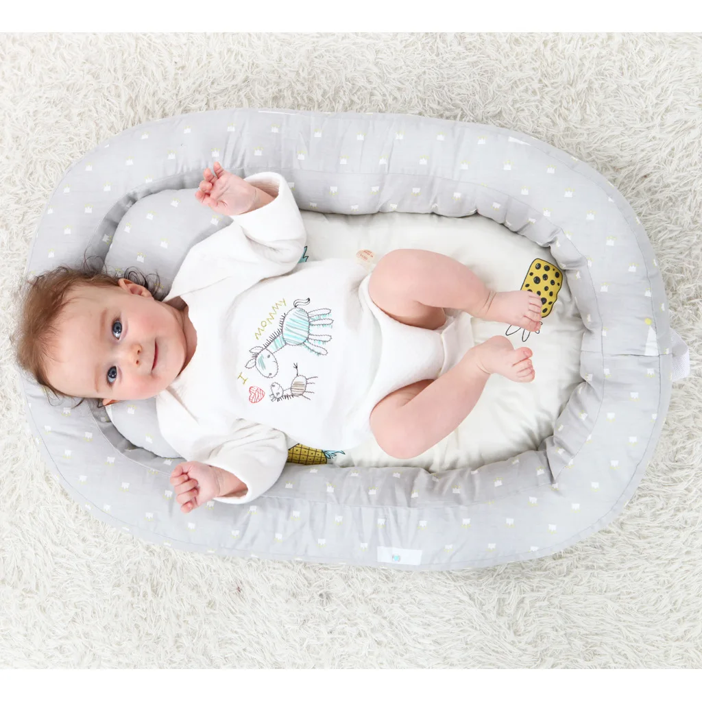 

Portable Travel Baby Nest Multi-function Bed Crib Protection Anti Extrusion Foldable Baby Nest Bassinet Infant Sleep Newborn