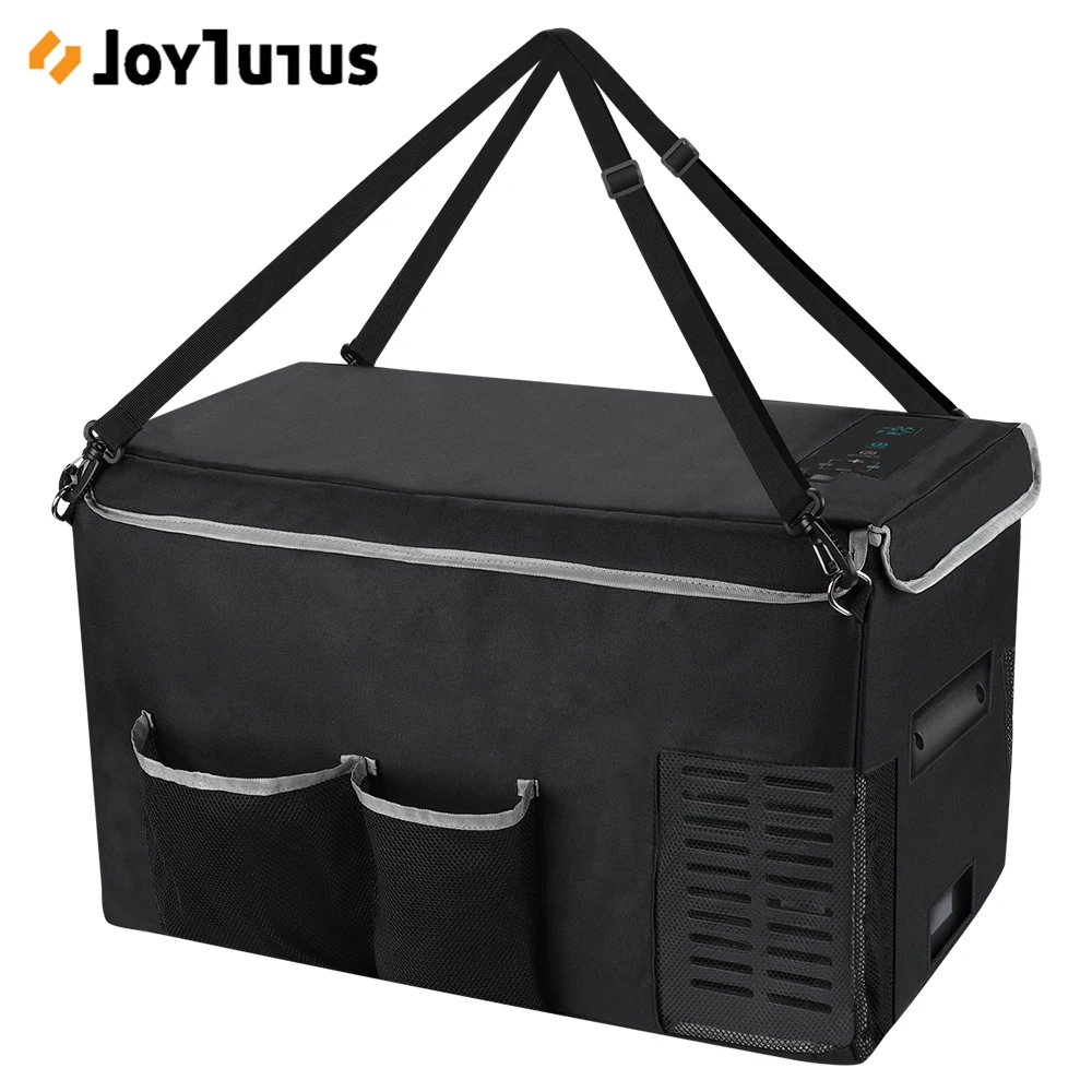 Joytutus-Bolsa de almacenamiento para nevera de coche, bolsa de transporte portátil de 22L, 28L, mantiene la refrigeración a prueba de goteo (nevera no incluida)