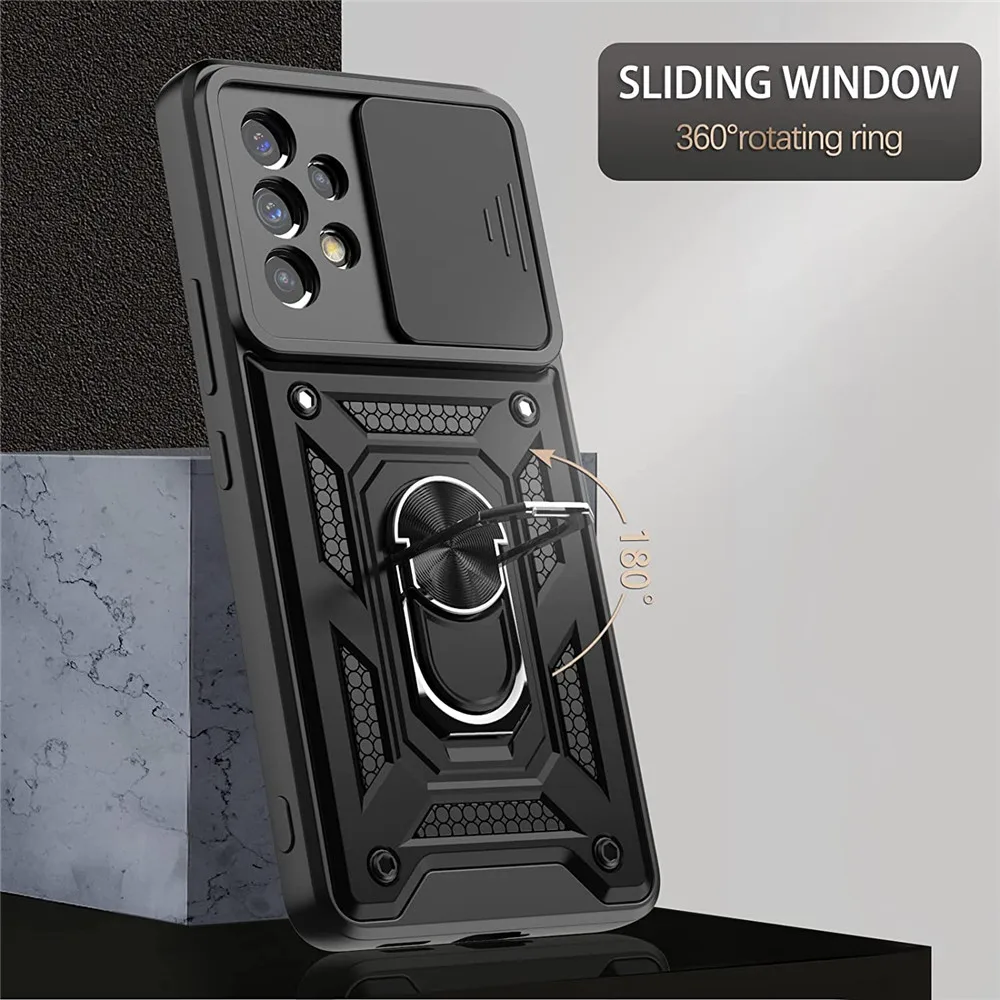 

Galaxy A53 Case Push Window Camera Protection Cover For Samsung Galaxy A53 5G Case SM-A536B/DS 6.5" Coque Funda GalaxyA53