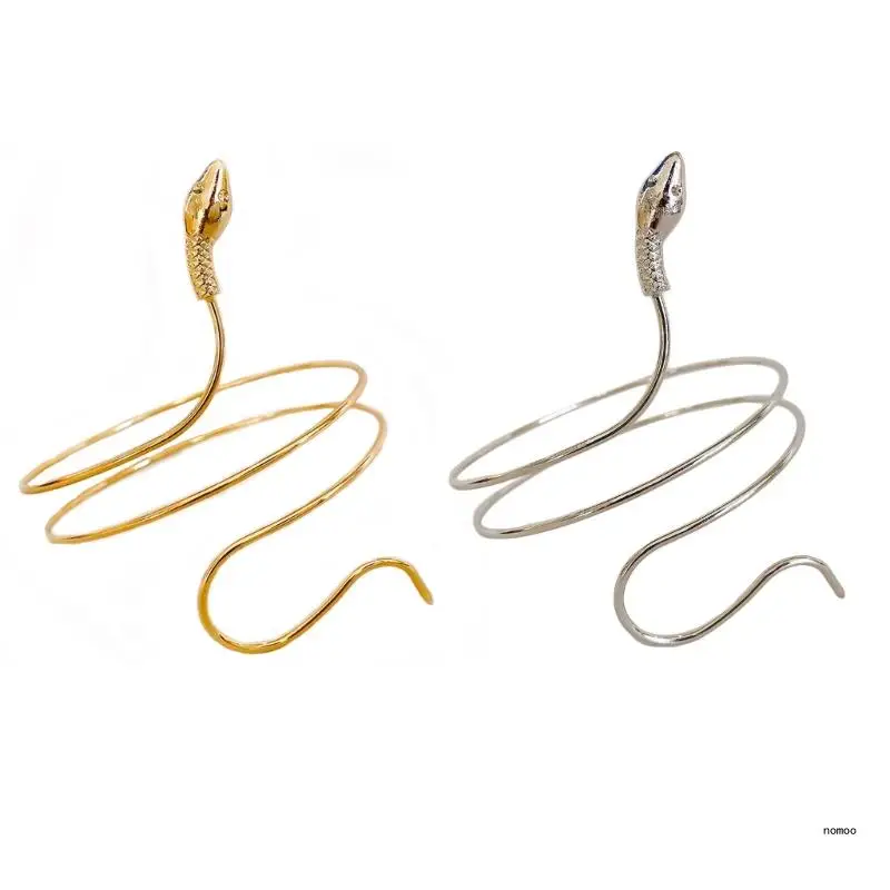 Манжеты на руку в готическом стиле Mean Serpent форме змеи вихревой корпус