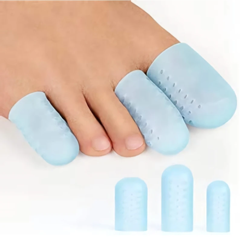 

15 Pairs Hammer Silicone Toe Caps Protector Separators Gel Finger Foot Care Tools Bunion Corns Blisters Pain Relieve Men Women