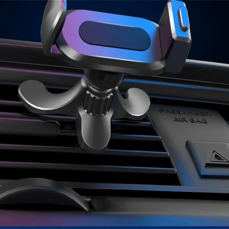 

New Car Phone Holder Universal Air Vent Clip Ball Head Adjustable Mobile Phone Holder Support In Car Outlet Mount Stand Bracket