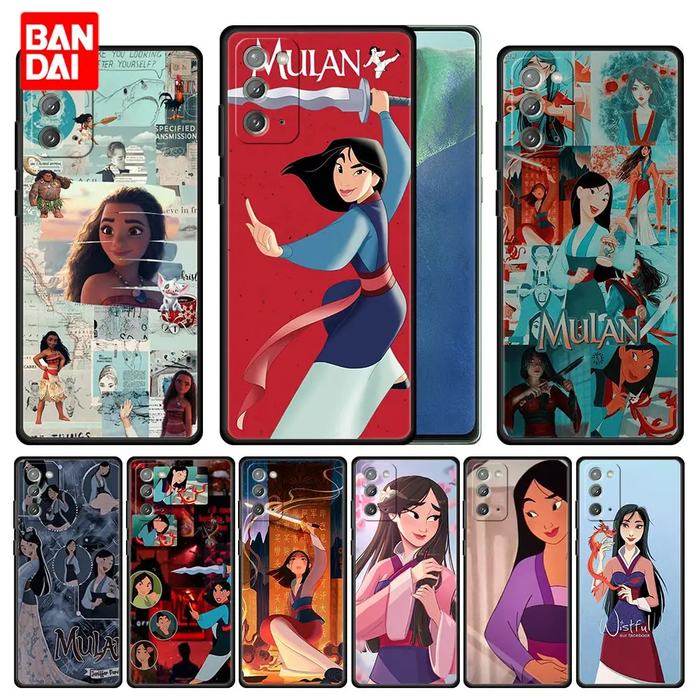 

Disney Mulan Princess Cartoon Anime Phone Case for Samsung Galaxy A51 A52 A03 A13 A31 A32 A50 A70 A71 Note 20 Ultra 5G Silicone