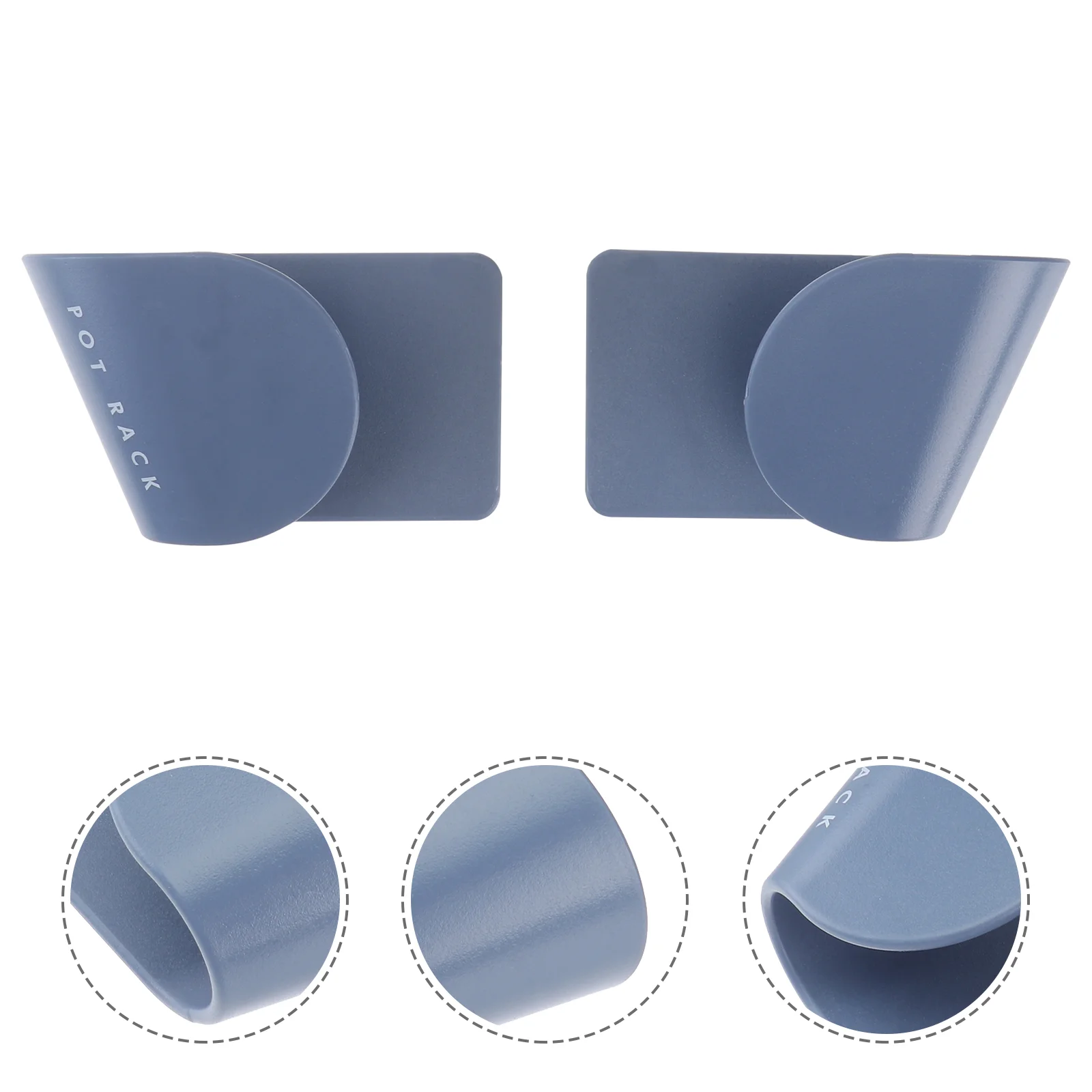 

Lid Pot Holder Rack Organizer Wall Pan Kitchen Cover Storage Board Cabinet Cutting Shelf Lids Door Adhesive Mount Hanging Stand