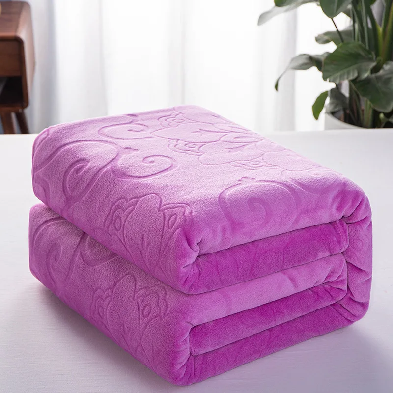 Текстильный город Европейский Стиль искусственный кашемир фланелевое одеяло