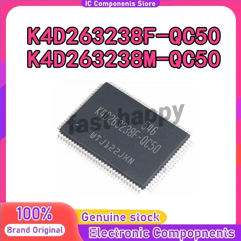 5шт K4D 263238 F-QC50 M-QC50 F-QC F TQFP100 100% новый оригинальный сток
