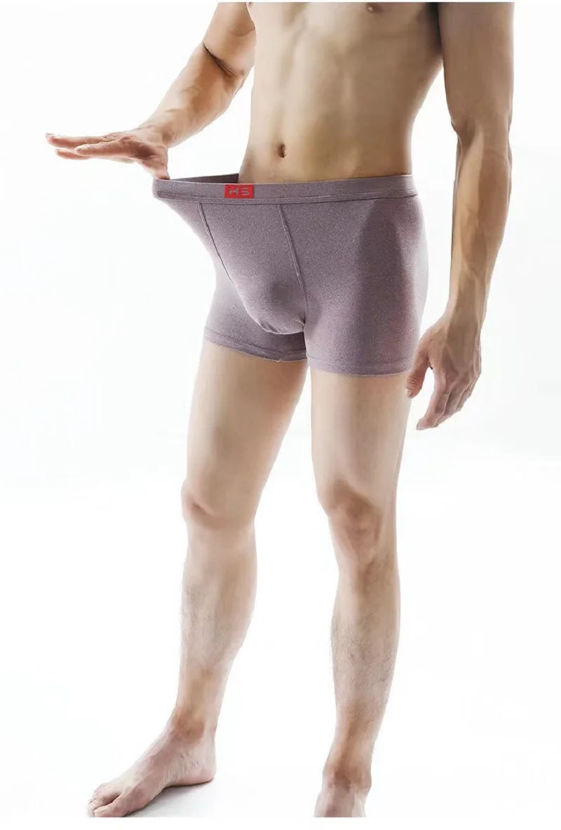 4pcs/Lot Large Size Men's Underwear 45kg-150kg Cashmere Cotton Shorts Extra Large Loose Men's Boxer Shorts Stretch Panty Man