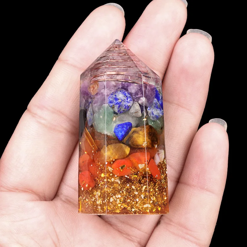 

Хрустальная палочка с камнями