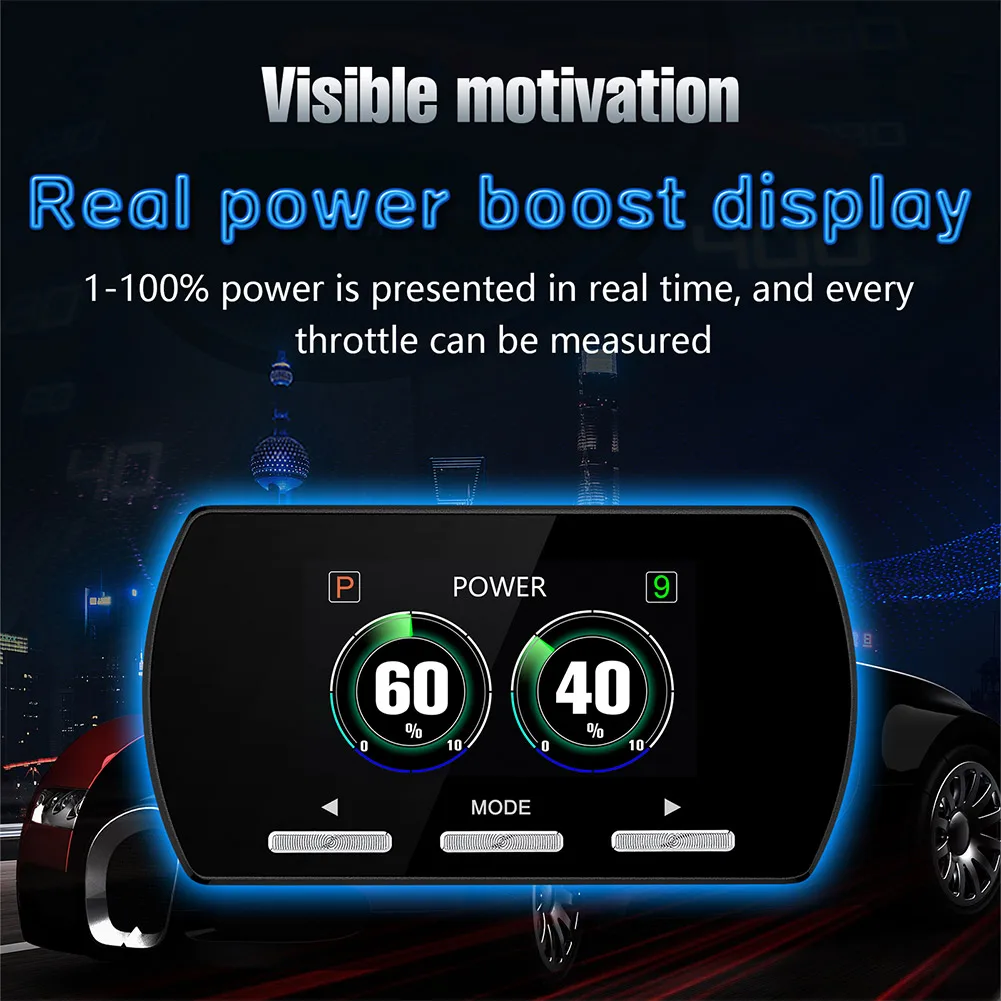 

Car Accelerator Controller 9 Speed 5 Modes Booster Car Electronic Accessories Throttle Controller Racing Accelerator Display