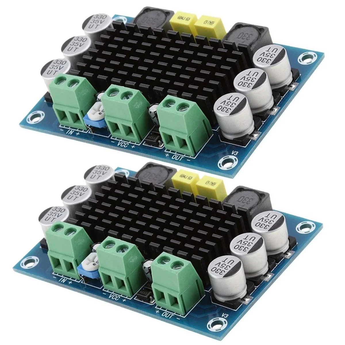 Плата TPA3116D2 постоянного тока 12-26 в 100 Вт TPA3116DA, 1 шт.