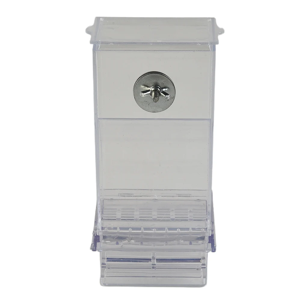 

1Pcs Pet Bird Prevention Splash Food Container Parrot Hanging Automatic Feeder Bird Feeder Starling Tiger Skin Peony