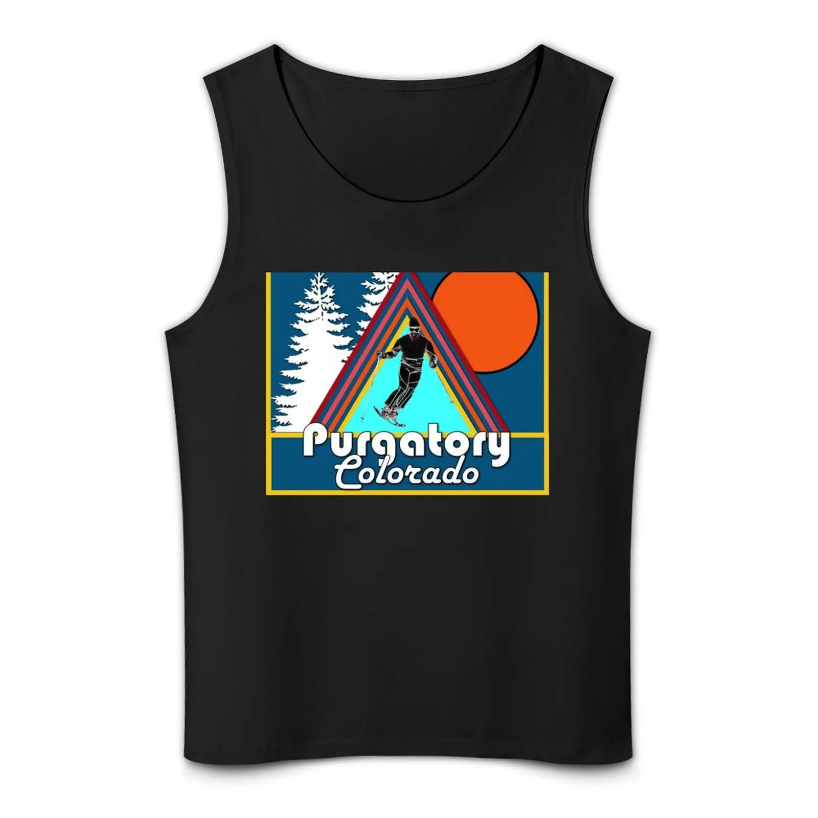 Чистильная Колорадо отпуск путешествия катание на лыжах горы майка милые топы