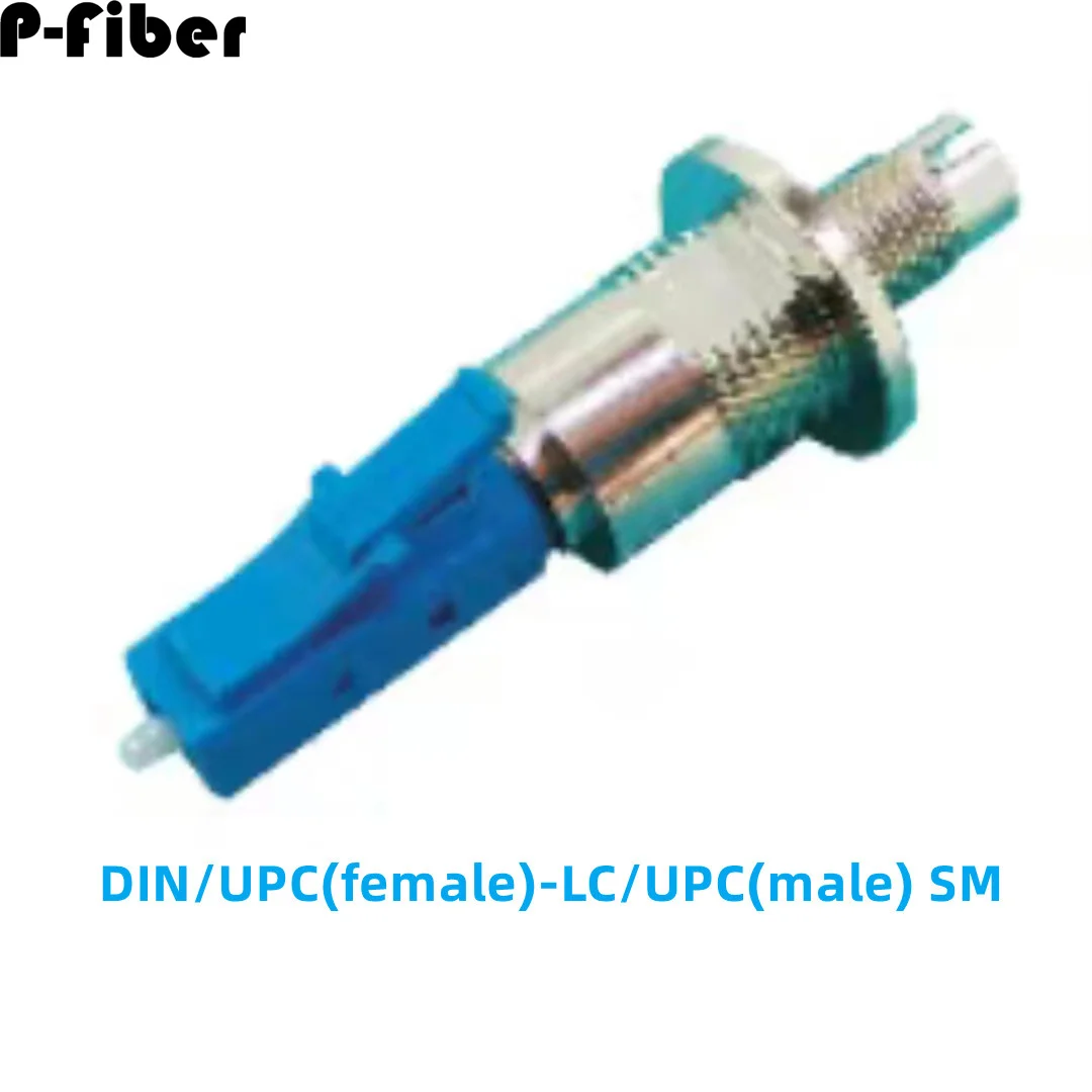 Оптоволоконный адаптер E2000 LSH DIN SMA преобразовательная головка световая ручка