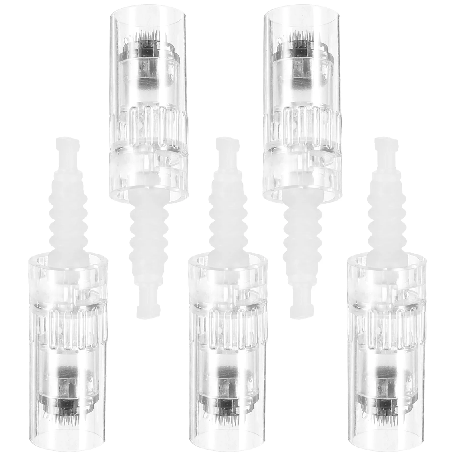 

5 Pcs Electric Microneedle Tools Titanium Alloy Tiny Microneedling Needles