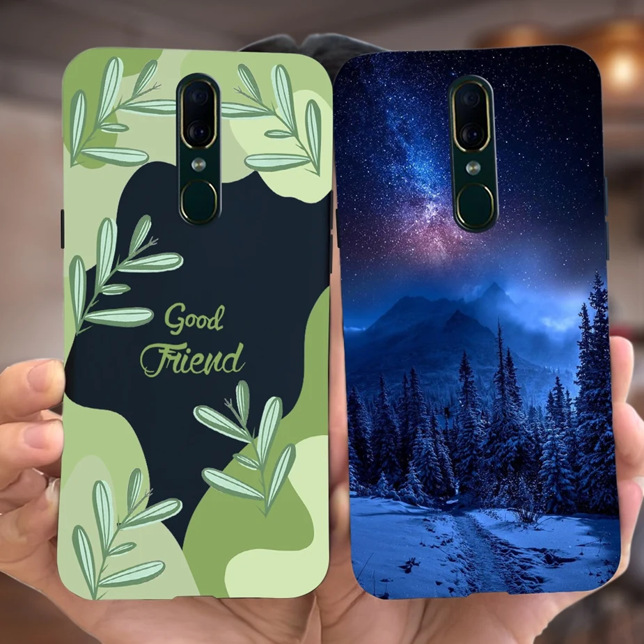 Чехол для Oppo F11, милый модный чехол с рисунком, мягкий силиконовый чехол для телефона Oppo F 11 F11 Pro OppoF11, задняя крышка, чехол, Матовый Бампер