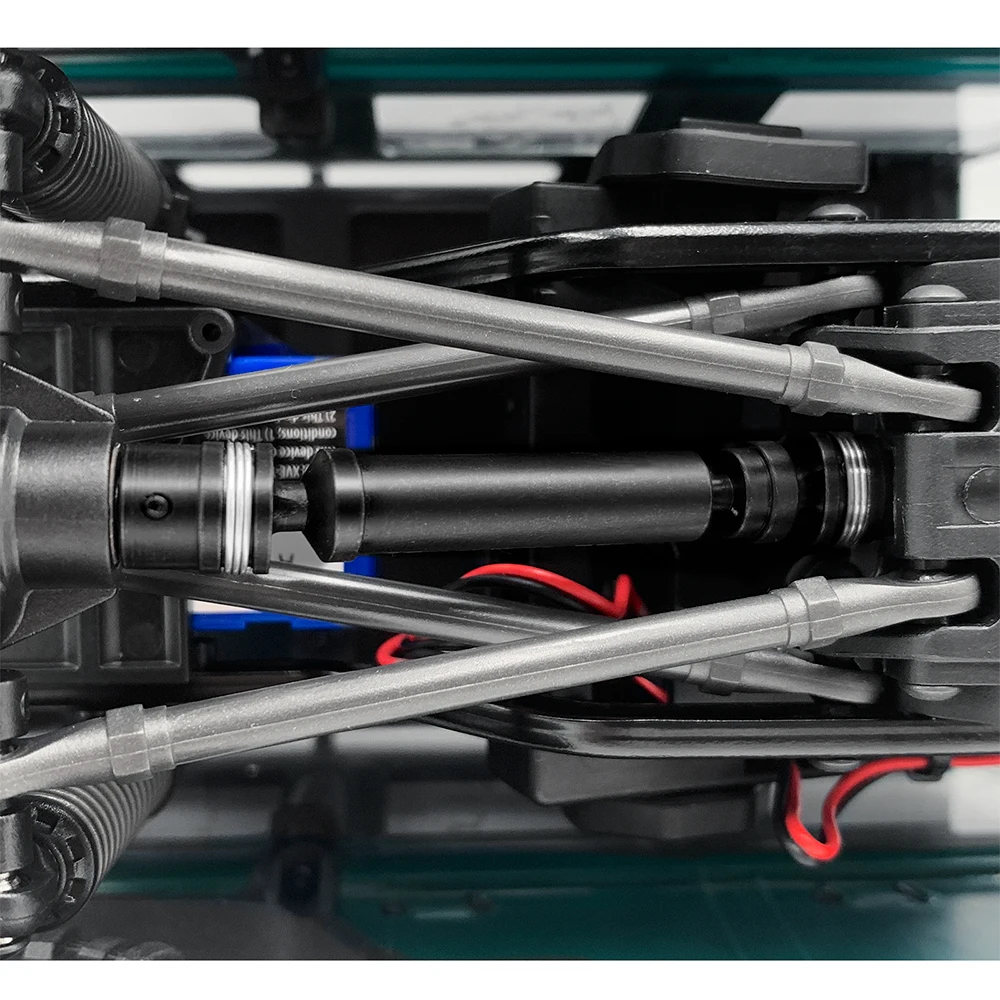 YEAHRUN 1 пара стальной приводной вал коробки передач CVD шарнир для TRX-4M Bronco Defender 1/18 RC