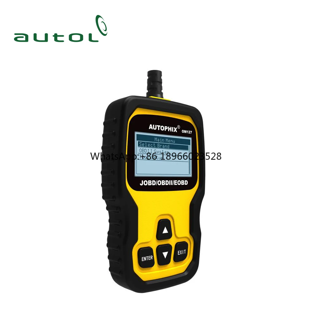 Автоматический считыватель кодов OM127 OBD2 EOBD диагностический сканер JOBD