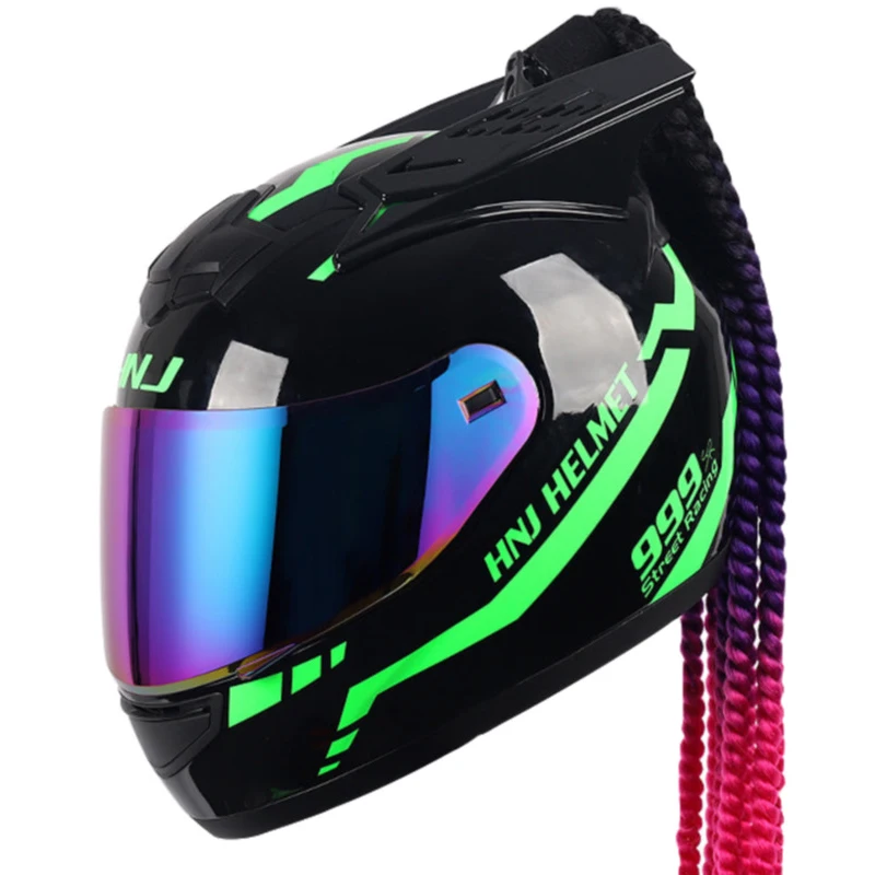 Motorcycle Helmet Men and Women's Motocross Helmets Full Face Moto Cycling Safety Equipment Fox Helmet Suitable for All Seasons