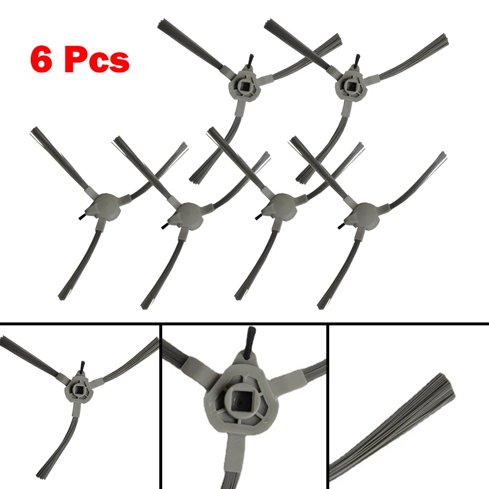 

6pcs Side Brush Replacement For ABIR X5 X6 X8 Intelligent Vacuum Cleaner Side Brush Household Cleaning Tools Accessories