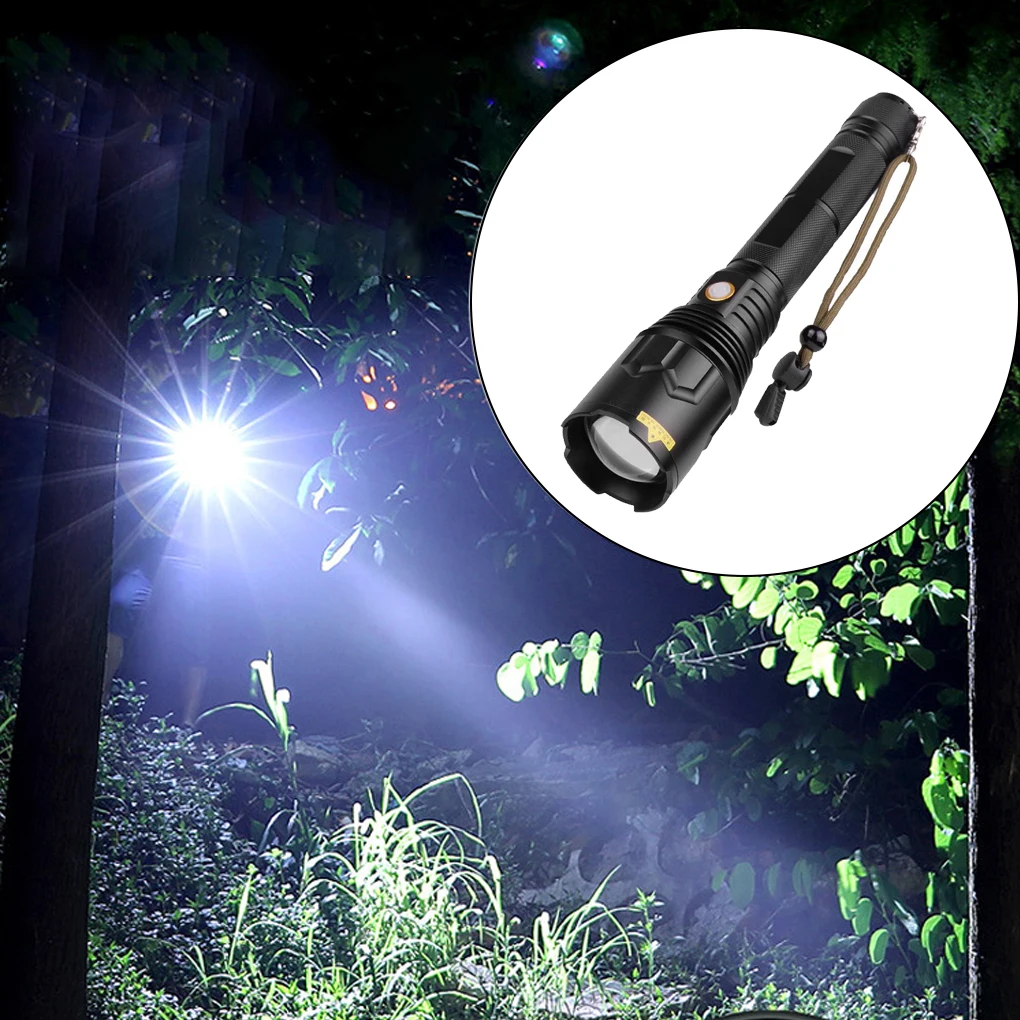 

Flashlight P70 Portable Far Solid Flashlights Convenient Torch Compact Easy to Operate Halloween Thanksgiving Gift