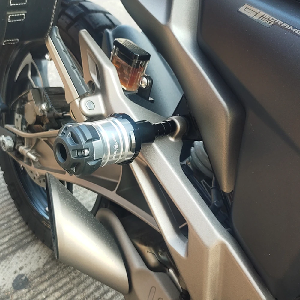 

Motorcycle Rear Anti-drop Bar Bumper Guard bar Foot Anti-drop Glue FOR ZOMTES ZT 125 U1 125U1 155 U1 155U1