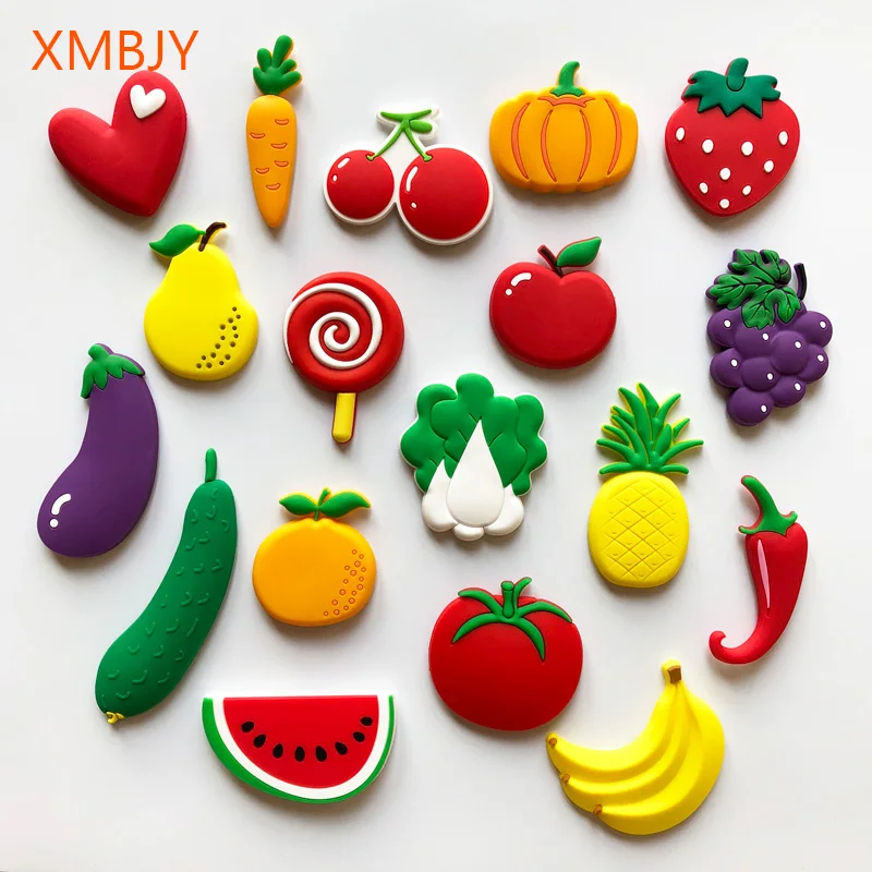 Toon Vegetable Fridge Magnet Whiteboard Magnetic Stick