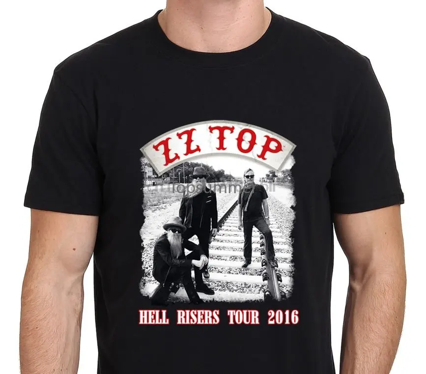 

Футболка Zz Top Hell Risers Tour 2016, размеры от S до Xxl
