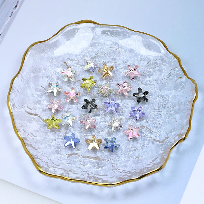 Декоративная обувь в форме морской звезды для ногтевого дизайна Кристалл K9