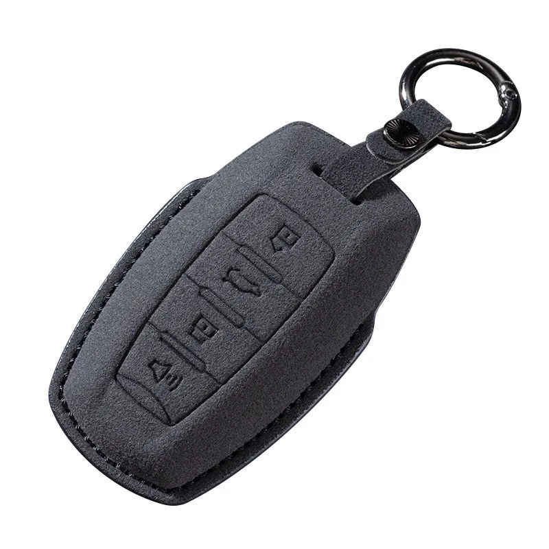Чехол для автомобильного ключа из замши для Haval H6, H2S, H9, F5, F7X, Dargo, Chitu, First Love, Raptor, Xiaolong, Great Wall M6, аксессуары (art.: 3920d994f7fcc) - 3920d994f7fcc