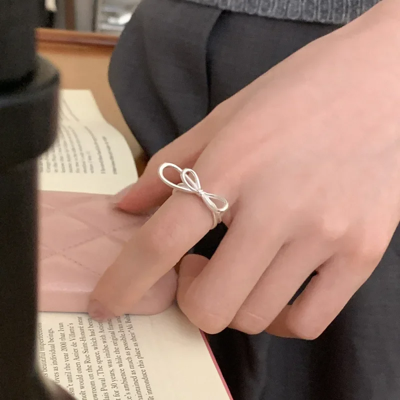 Женские регулируемые кольца с бантом неправильной формы геометрическими