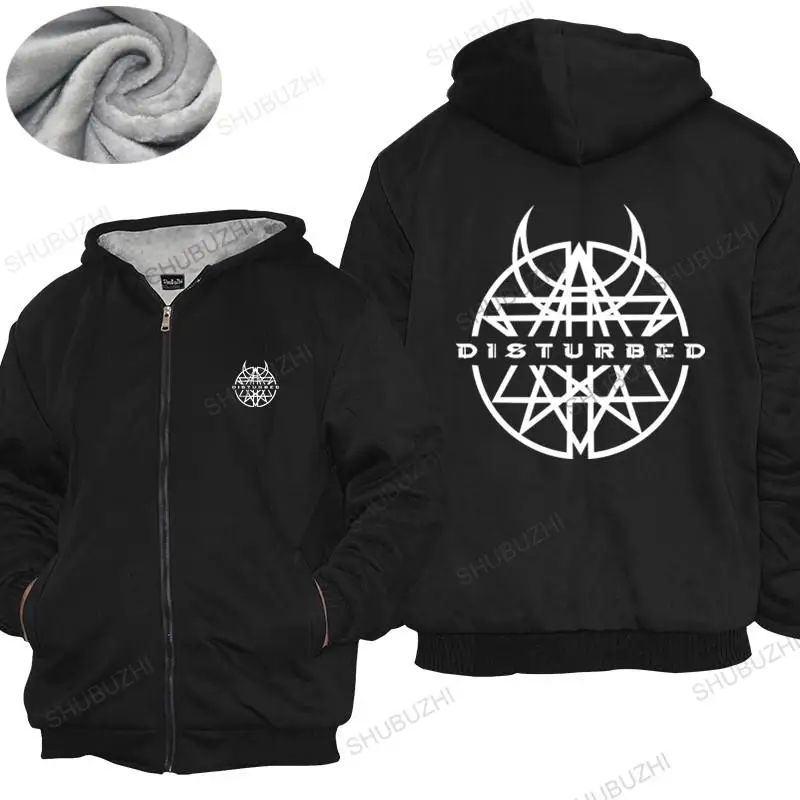 

men brand hoodies winter cotton warm coat Disturbed New Khaki Rare thick hoody Symbol Logo Heavy Metal Alter Bridge Korn