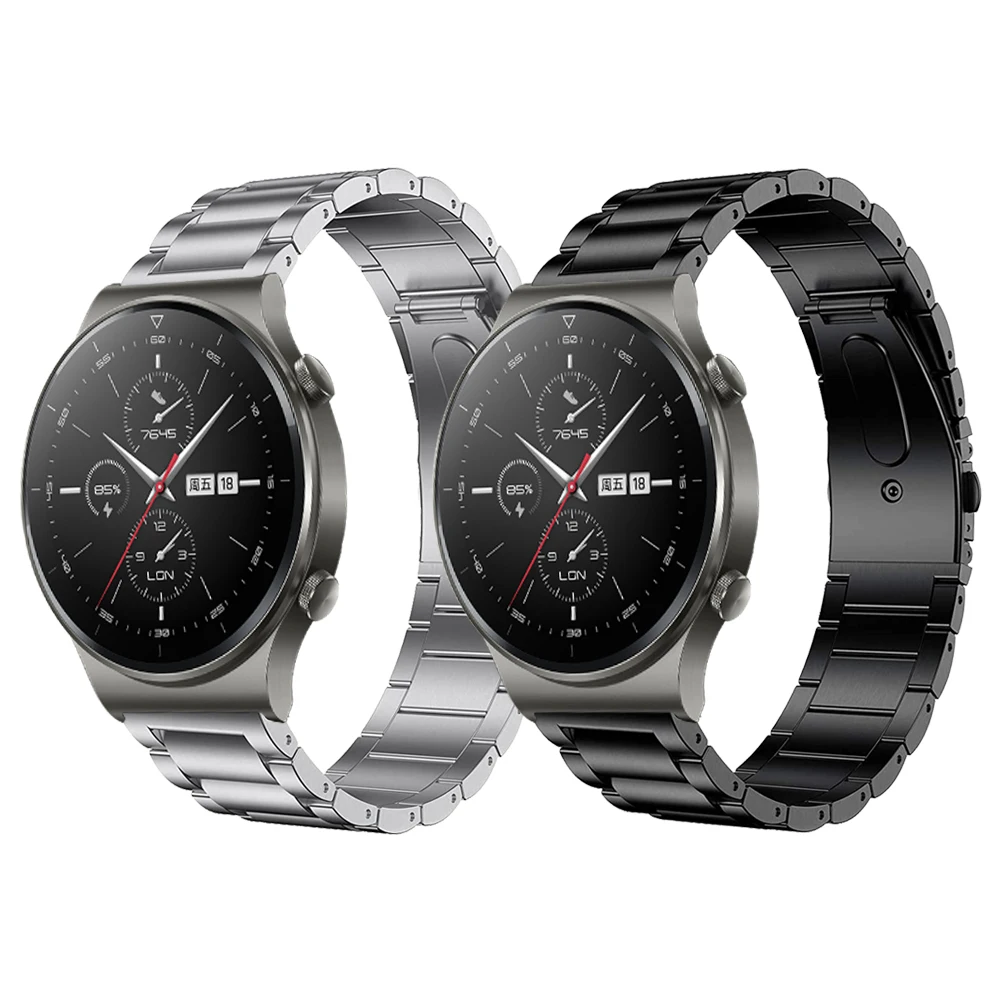 Ремешок металлический для Huawei Watch GT2 Pro GT 2 46 мм браслет из нержавеющей стали