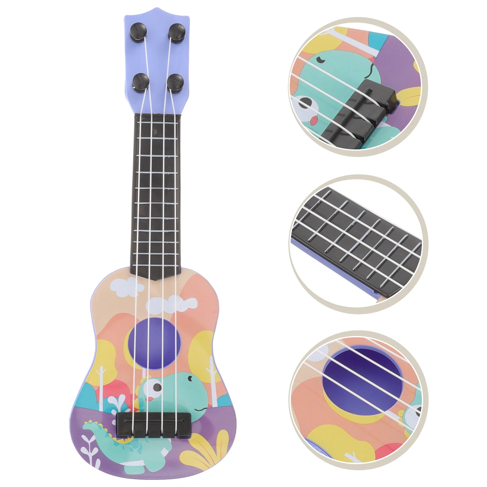 

Imitation Miniature Guitar Toy Kids Ukulele Toy Toddler Musical Instrument Toy Kids Supply