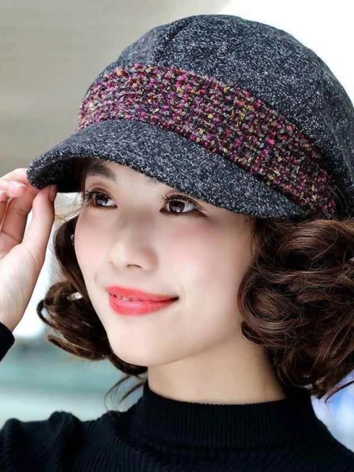 Шапочка для лысых париков химиотерапии парик среднего и пожилого возраста