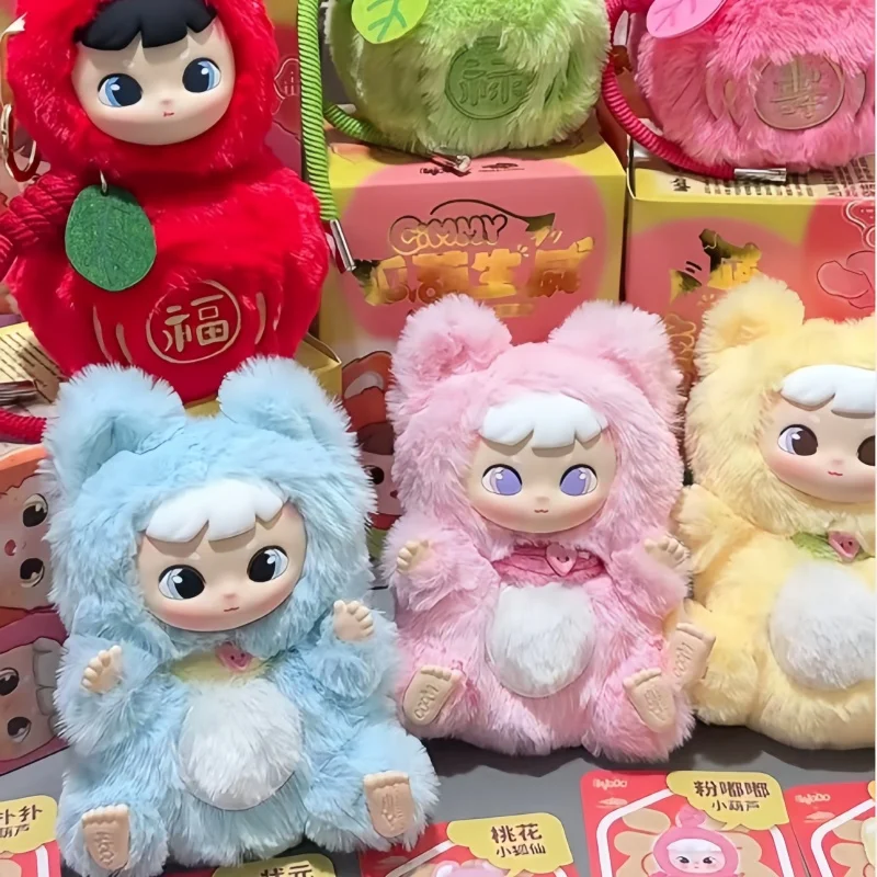 Фото Коллекционная фигурка Cimmy Blind Box Fox Hu Shengwei: Новогодняя лимитированная серия, виниловая игрушка-сюрприз, модный тренд, украшение для рабочего стола, подарок на день рождения для девочки №2