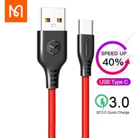 mcdodo type c usb data cable 2 4a quick charge qc 3 0 fast charging cable for huawei oppo ipad charging cord
