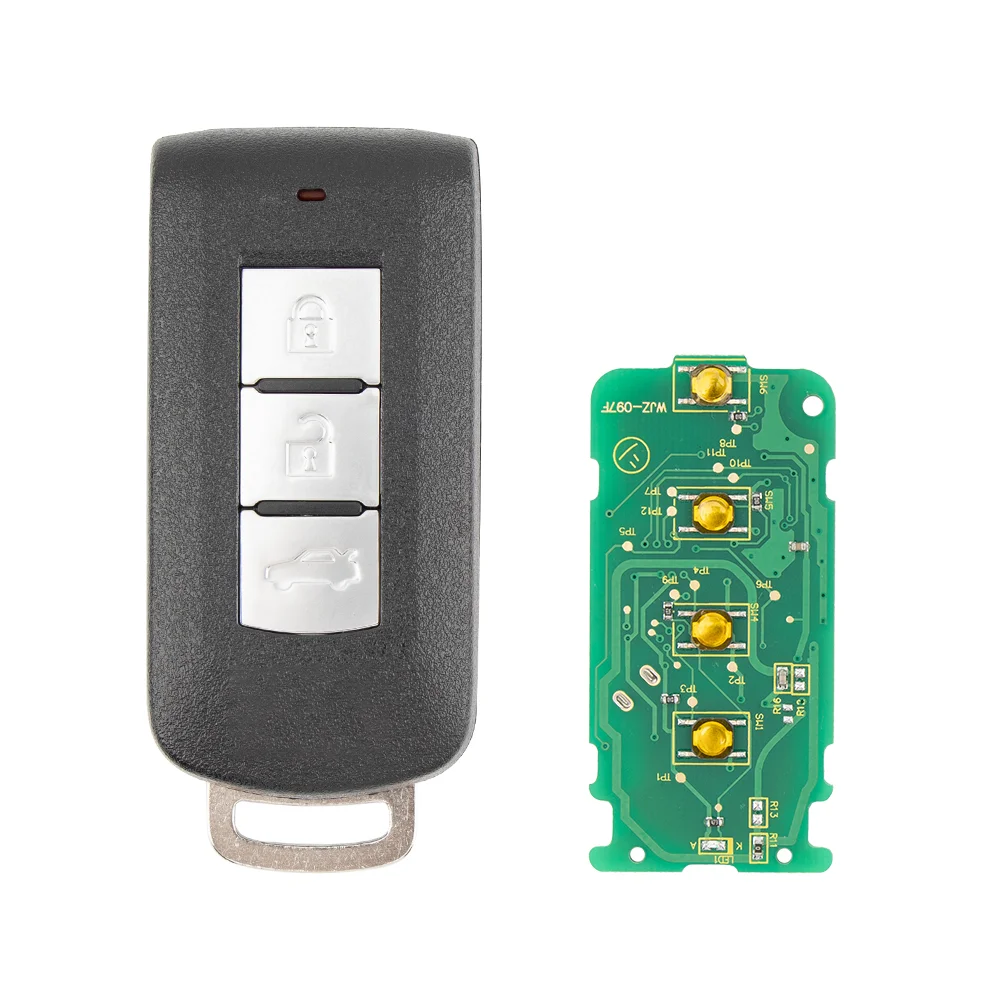 

Дистанционный автомобильный ключ Okey 434 МГц ID46 PCF7952 для Mitsubishi Lancer Outlander 2008-2016 G8D-644M-KEY-E, бесконтактная карта