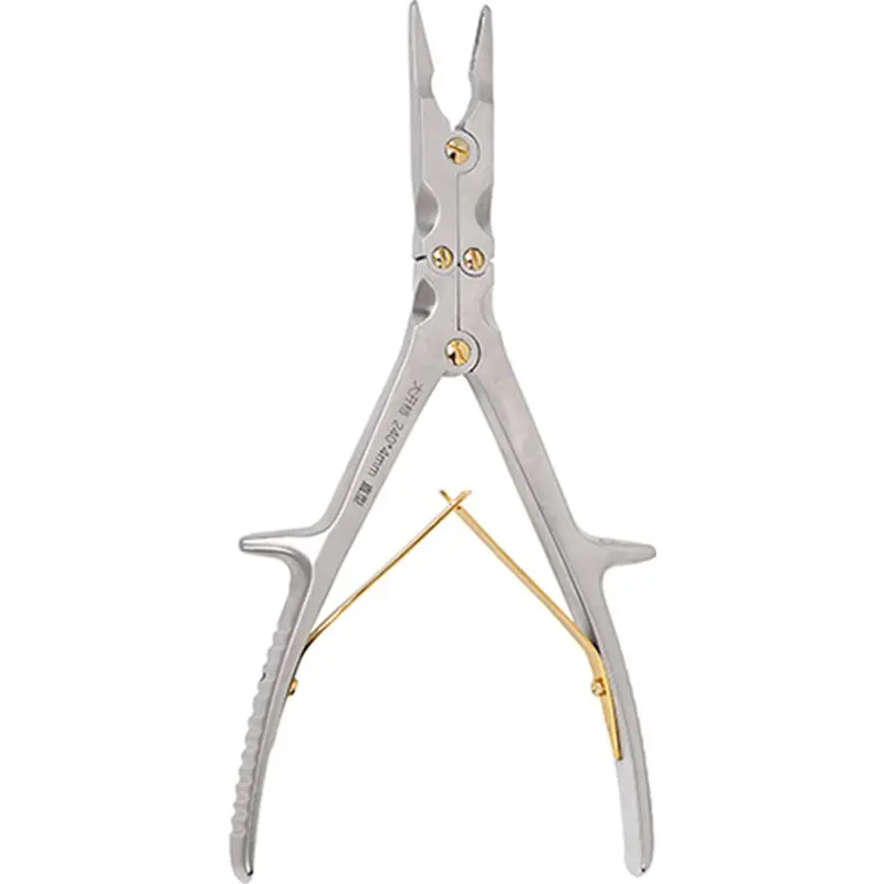 

Wellbone Double Joint Rongeur(Large Open File)For Basic Orthopedic Bone Instrements Q4-04