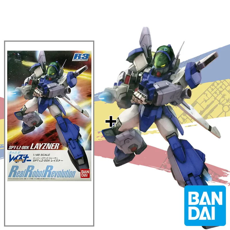 

Original Bandai 1/48 Blue Comet SPT Layzner SPT-LZ-00X LAYZNER R3 Assembly Model Collection Action Figure Toy