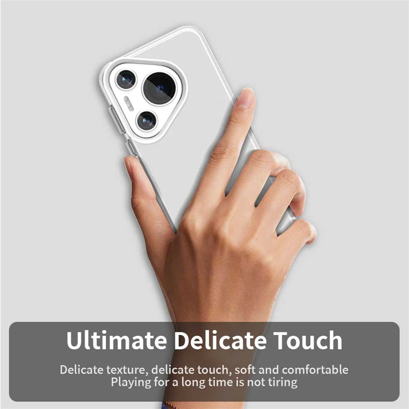 Чехол для Huawei Pura 70 Pro чехол Capas противоударный прозрачный матовый