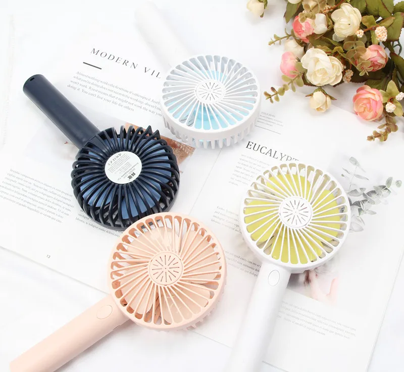 Портативный портативный вентилятор перезаряжаемая батарея с держателем для