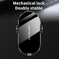 2022 v39 car phone holder for car air ventcd slot mount phone holder stand for iphone samsung metal gravity mobile phone holder