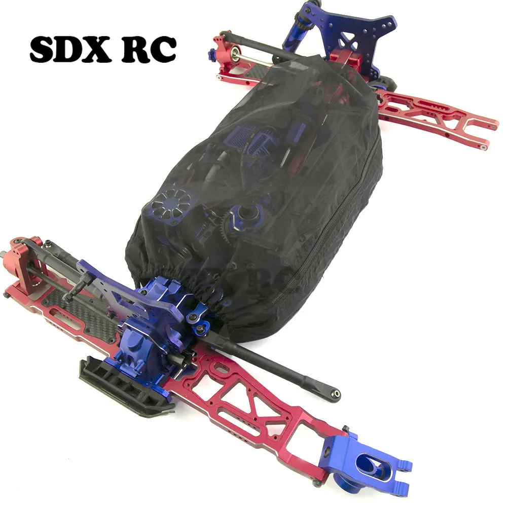 Пылезащитная крышка шасси для внедорожника, водонепроницаемая крышка Пылезащитная сетка для внедорожника 1/8 4WD