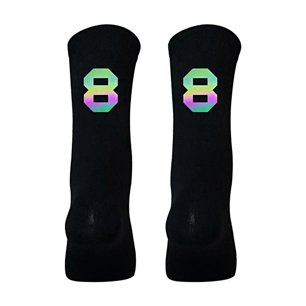 

1 Pair Anti-slip Football Socks Men Women Non-slip Soccer Basketball Tennis Sport Socks Dry Sweat Absorption Cycling Socks