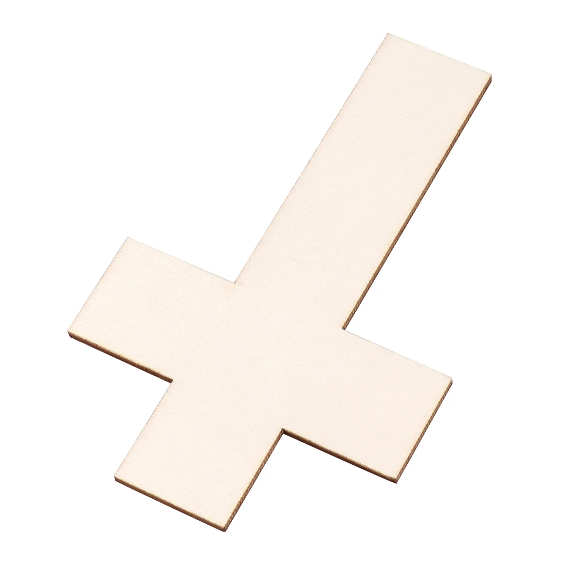 

36pcs Wooden Chip Cross Shape Wooden Slices Graffiti Handcraft Accessary Cross Wooden Pieces Ornament Wood Cutouts Decoration