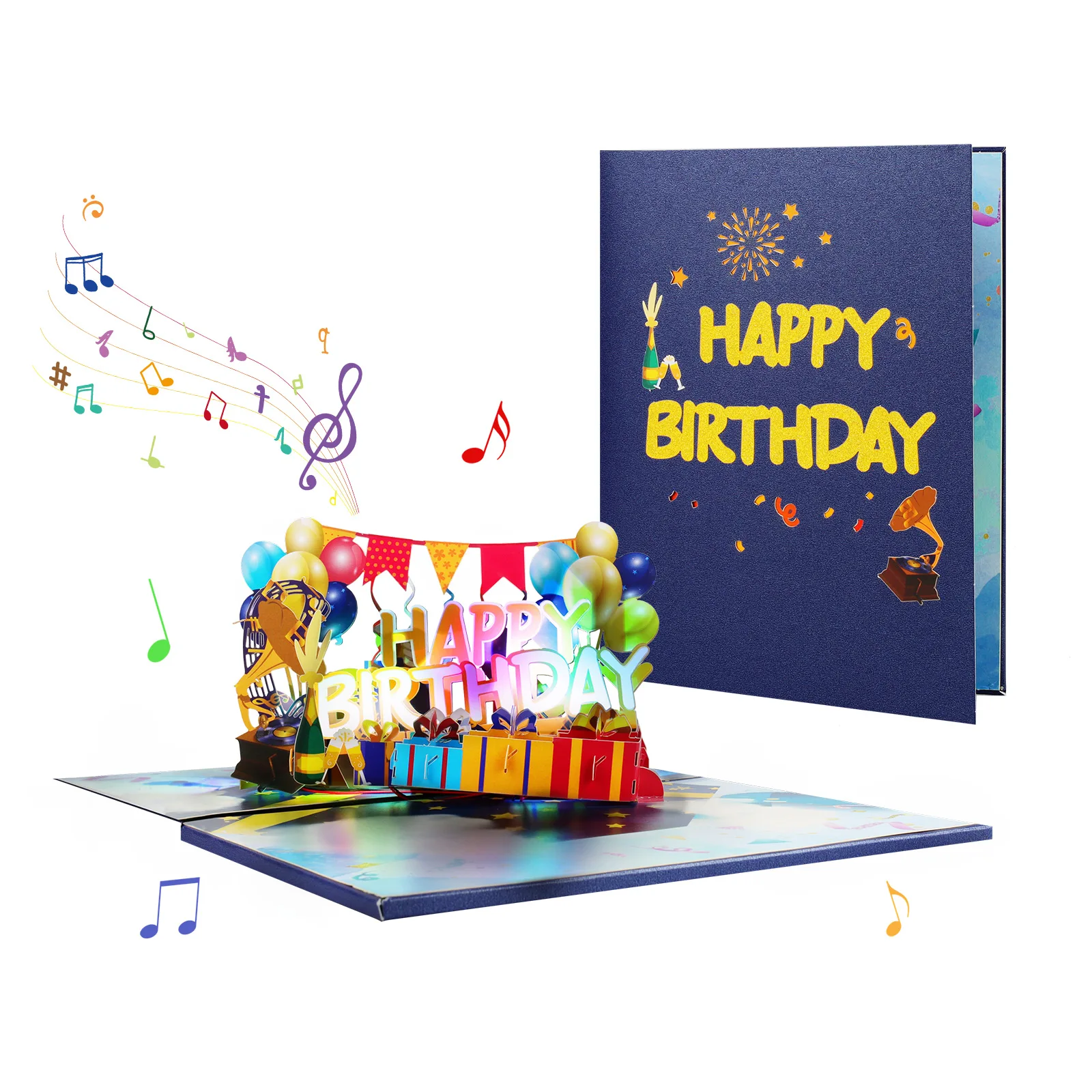 Музыкальная открытка на день рождения Magic Ants