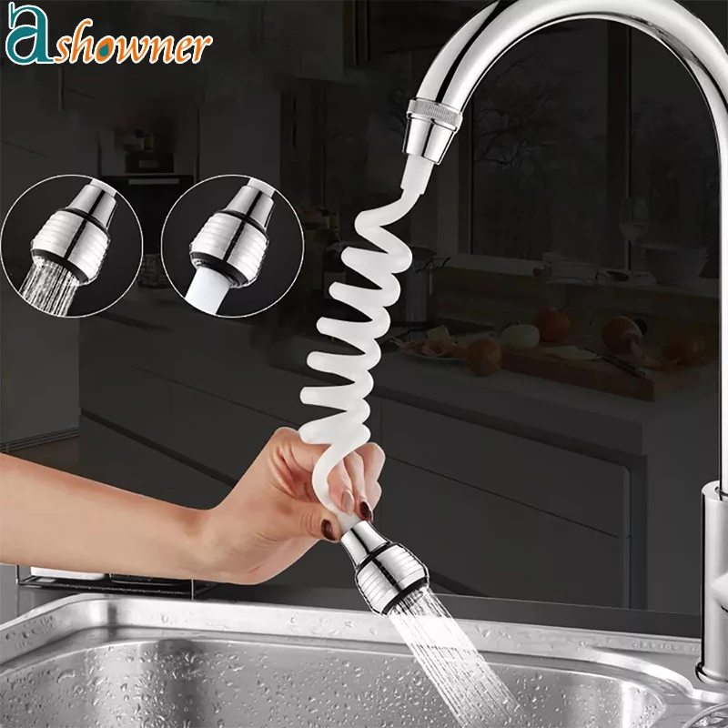 

Faucet Extension Tube Faucet Bubbler Adjustable Kitchen Faucet Water Filter Water Saving High Pressure Nozzle Tap Adapter