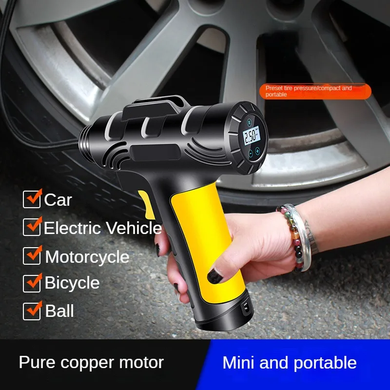 Беспроводной насос для шин и велосипедов 12 В